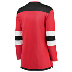 New Jersey Devils Fanatics Women's Home Breakaway Jersey - Red - NHL 2819850