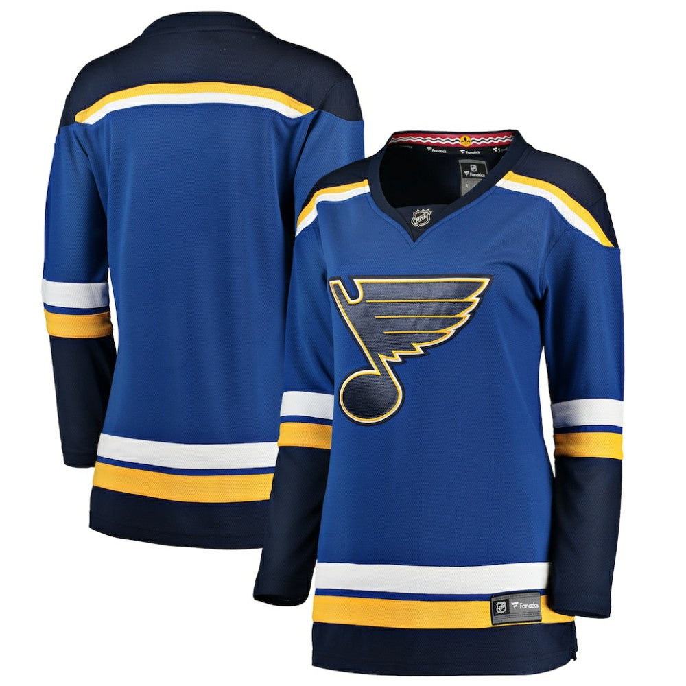 St. Louis Blues Fanatics Women's Home Breakaway Jersey - Blue - NHL 2819855