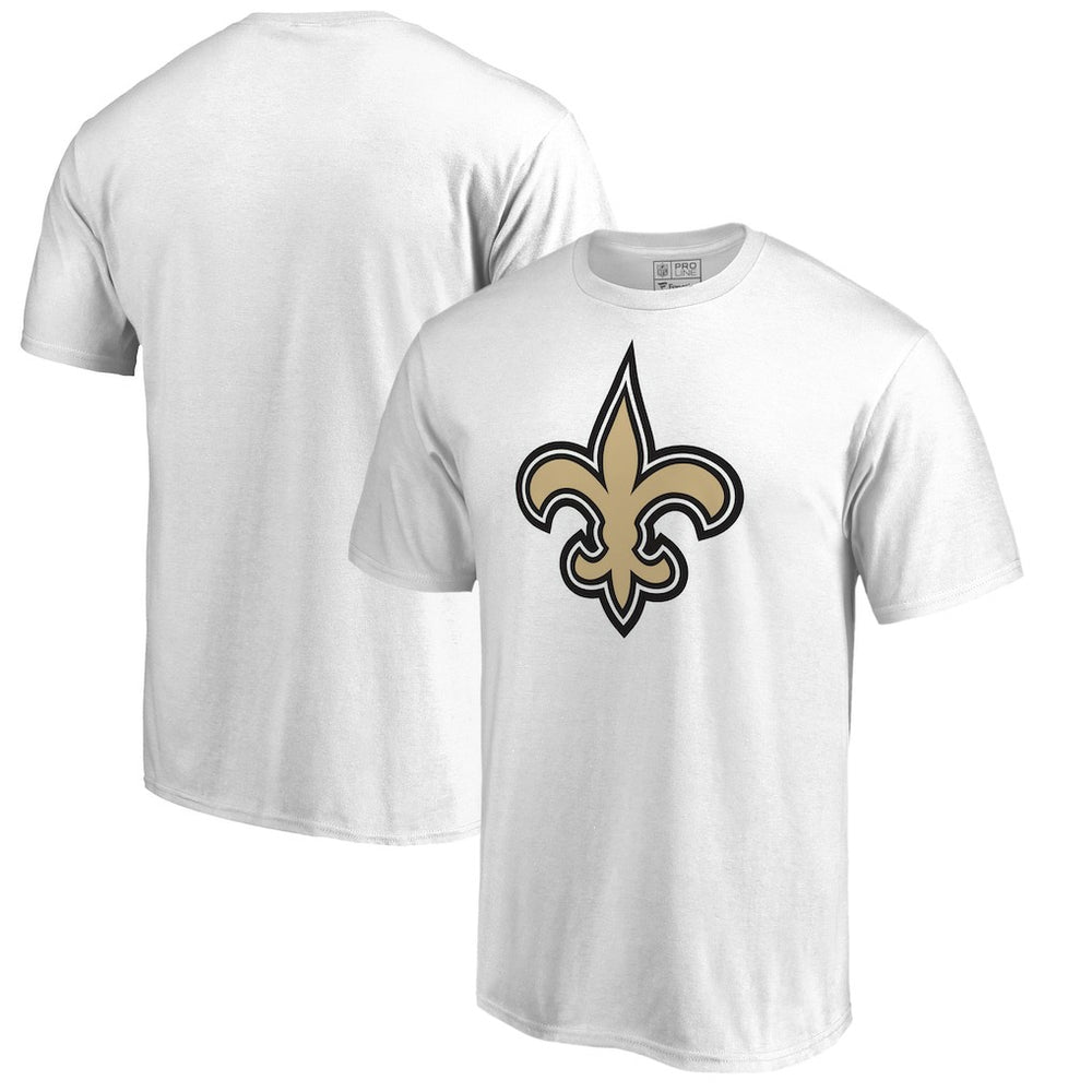 New Orleans Saints Primary Logo T-Shirt White