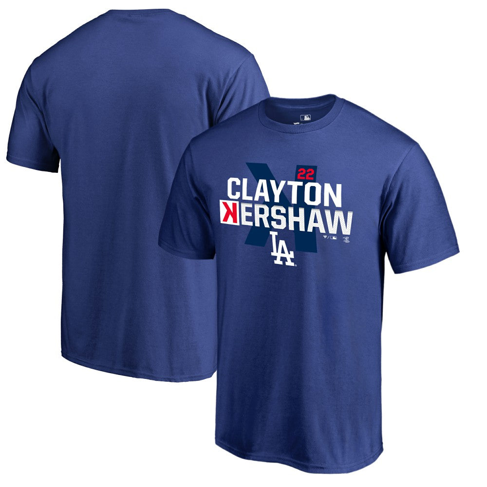 Clayton Kershaw Los Angeles Dodgers Player Hometown Collection T-Shirt - Royal - MLB Lifestyle