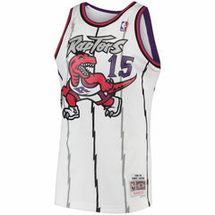 Vince Carter Toronto Raptors 1998/99 Hardwood Classics Swingman Jersey White | Mitchell & Ness Lifestyle