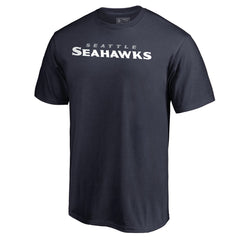 Seattle Seahawks Wordmark T-Shirt College Navy