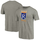 Kansas City Royals Cooperstown Collection Forbes Tri-Blend T-Shirt - Ash - MLB on Sale