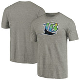 Tampa Bay Rays Cooperstown Collection Forbes Tri-Blend T-Shirt - Ash - MLB Online