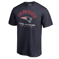New England Patriots Futbol Americano T-Shirt Navy