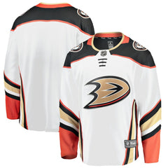 Anaheim Ducks Fanatics Breakaway Away Jersey - White - NHL 2874102