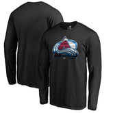 Colorado Avalanche Midnight Mascot Long Sleeve T-Shirt - Black - NHL 2874740