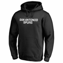 San Antonio Spurs Wordmark Pullover Hoodie Black