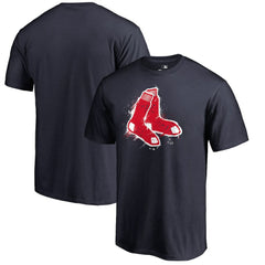 Boston Red Sox Splatter Logo T-Shirt - Navy - MLB on Sale