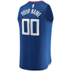 LA Clippers Fast Break Custom Replica Jersey Royal Icon Edition | Fanatics online
