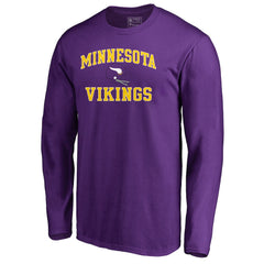 Minnesota Vikings Vintage Collection Victory Arch Long Sleeve T-Shirt Purple