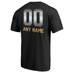 San Francisco 49ers Personalized Midnight Mascot T-Shirt Black