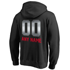 Buffalo Bills Personalized Midnight Mascot Pullover Hoodie Black