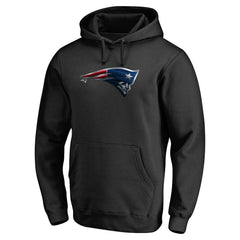New England Patriots Personalized Midnight Mascot Pullover Hoodie Black