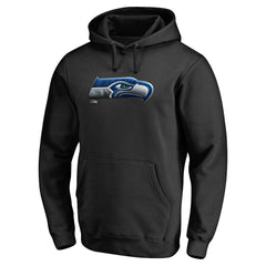 Seattle Seahawks Personalized Midnight Mascot Pullover Hoodie Black