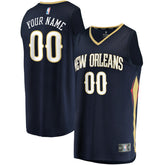 New Orleans Pelicans Youth Fast Break Custom Jersey Navy Icon Edition | Fanatics online