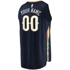 New Orleans Pelicans Youth Fast Break Custom Jersey Navy Icon Edition | Fanatics online
