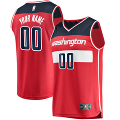 Washington Wizards Youth Fast Break Custom Replica Jersey Red Icon Edition | Fanatics online