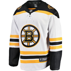 Boston Bruins Fanatics Youth Away Breakaway Jersey - White - NHL 2912999