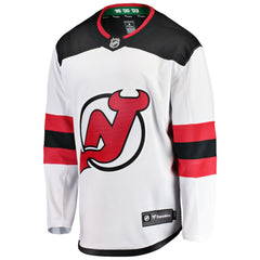 New Jersey Devils Fanatics Youth Away Breakaway Jersey - White - NHL 2913014