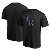 Colorado Rockies Static Logo T-Shirt - Black - MLB on Sale