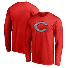 Cincinnati Reds Static Logo Long Sleeve T-Shirt - Red - MLB Lifestyle