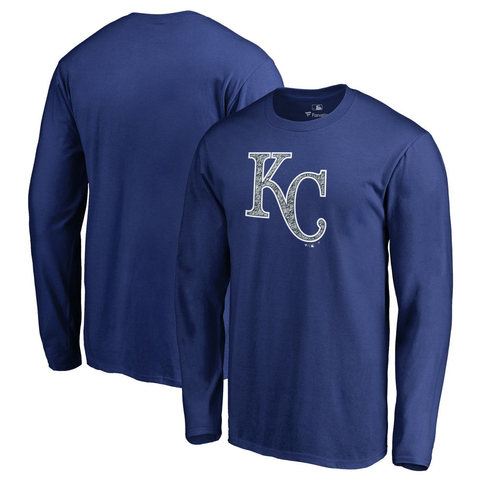 Kansas City Royals Static Logo Long Sleeve T-Shirt - Royal - MLB Online