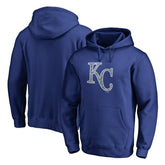 Kansas City Royals Static Logo Pullover Hoodie - Royal - MLB Discount