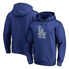 Los Angeles Dodgers Static Logo Pullover Hoodie - Royal - MLB Discount