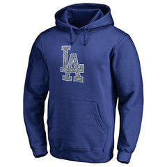 Los Angeles Dodgers Static Logo Pullover Hoodie - Royal - MLB Discount