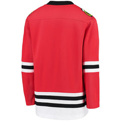 Chicago Blackhawks Fanatics Youth Home Replica Blank Jersey - Red - NHL 2925477