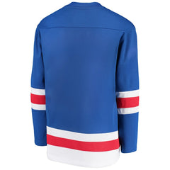 New York Rangers Fanatics Youth Home Replica Blank Jersey - Royal - NHL 2925490