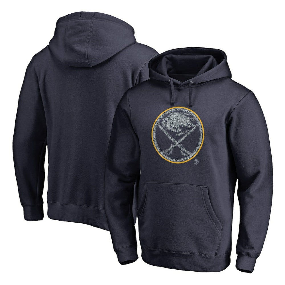 Buffalo Sabres Static Logo Pullover Hoodie - Navy - NHL 2926890