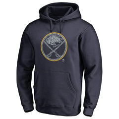 Buffalo Sabres Static Logo Pullover Hoodie - Navy - NHL 2926890