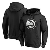 Atlanta Hawks Marble Logo Pullover Hoodie Black