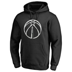 Washington Wizards Marble Logo Pullover Hoodie Black