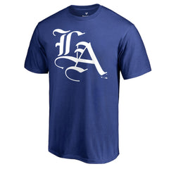 Los Angeles Dodgers Men's Hometown Collection LA Times T-Shirt - Royal - MLB Lifestyle
