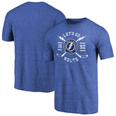 Tampa Bay Lightning Hometown Collection Tri-Blend T-Shirt - Blue - NHL 2970782