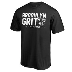 Brooklyn Nets Grit Stack Hometown Collection T-Shirt Black
