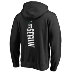 Tyler Seguin Dallas Stars Backer Name & Number Pullover Hoodie - Black - NHL 2975526