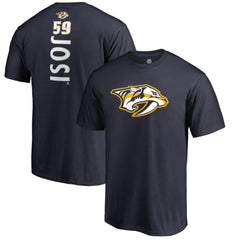 Roman Josi Nashville Predators Backer Name & Number T-Shirt - Navy - NHL 2975570