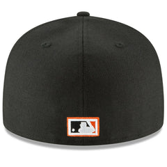 San Francisco Giants New Era Cooperstown Collection Wool 59FIFTY Fitted Hat - Black - New Era Sale