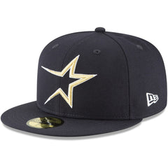 Houston Astros New Era Cooperstown Collection Wool 59FIFTY Fitted Hat - Navy - New Era on Sale
