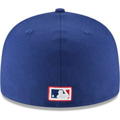Chicago Cubs New Era Cooperstown Collection Wool 59FIFTY Fitted Hat - Royal - New Era on Sale
