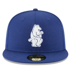 Chicago Cubs New Era Cooperstown Collection Wool 59FIFTY Fitted Hat - Royal - New Era Lifestyle