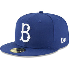 Brooklyn Dodgers New Era Cooperstown Collection Wool 59FIFTY Fitted Hat - Royal - New Era Discount