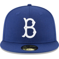 Brooklyn Dodgers New Era Cooperstown Collection Wool 59FIFTY Fitted Hat - Royal - New Era Discount