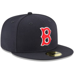 Boston Red Sox New Era Cooperstown Collection Wool 59FIFTY Fitted Hat - Navy - New Era Online