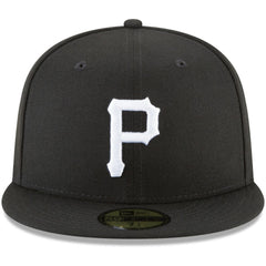 Pittsburgh Pirates New Era 59FIFTY Fitted Hat - Black - New Era Sale