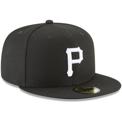 Pittsburgh Pirates New Era 59FIFTY Fitted Hat - Black - New Era Sale